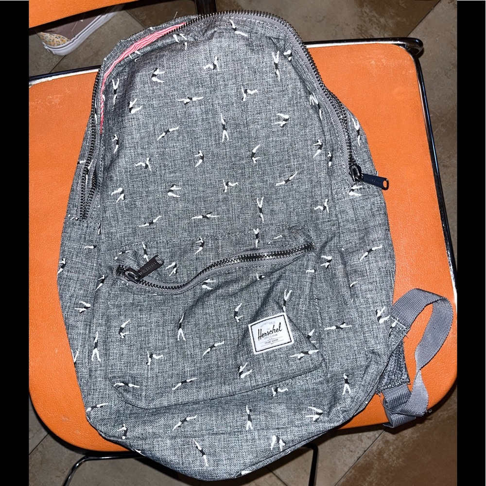 Herschel gray swimmers backpack - like new
